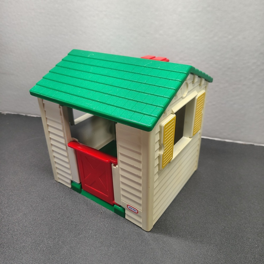 Vintage Little Tikes DOLLHOUSE Size COZY COTTAGE Playhouse Club Play House 7"
